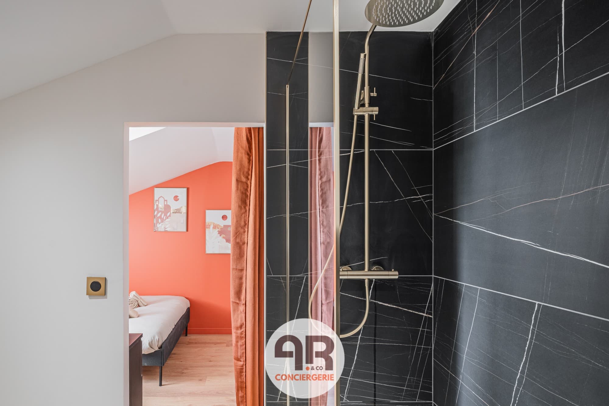 Salle de bain rénovée par AR&Co